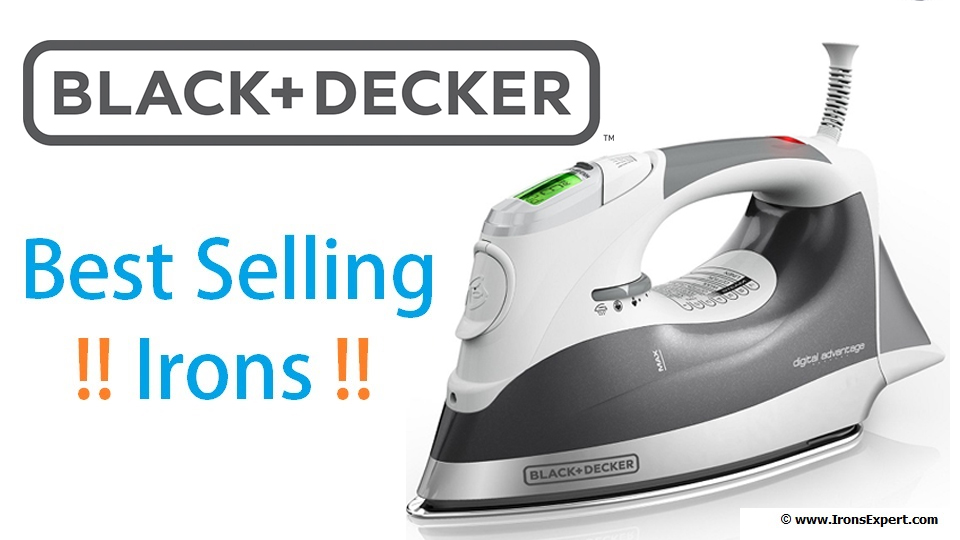 Black+Decker Xpress Steam Cord Reel ICR07X Steam Iron Review - Consumer  Reports