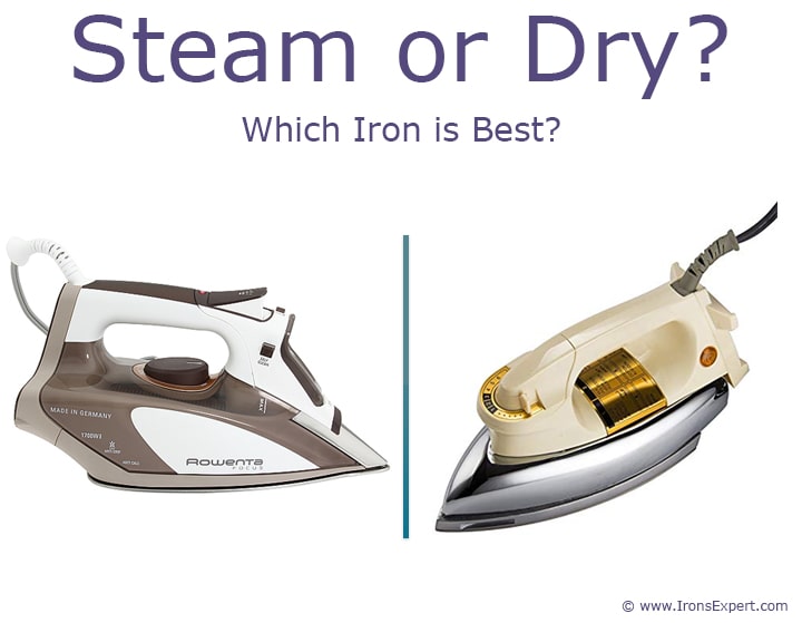 dry steam iron